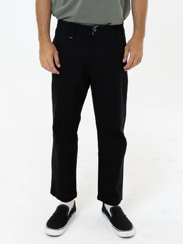 Get ready for the season with exclusive savings on trendy clothes. Thrills Union Work Chino - Black Get ready for the season with exclusive savings on trendy clothes. Thrills Union Work Chino - Black