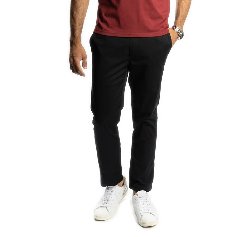 Shop exclusive offers on men’sapparel   Lightweight Stretch Chinos Slim Fit - Black