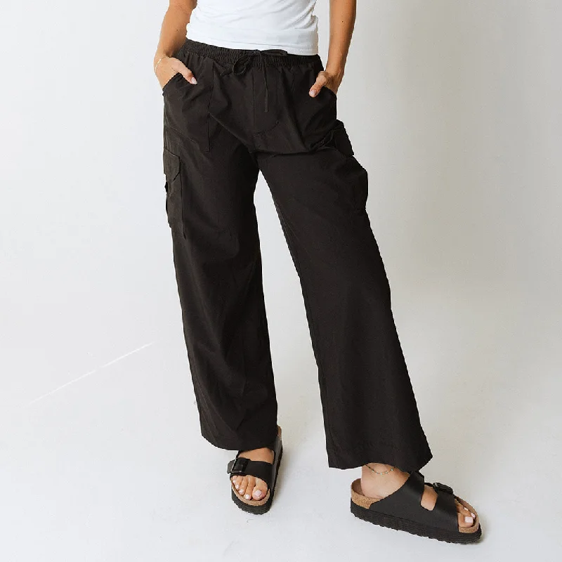 Men’s wardrobe essentials now at unbeatable prices.  Audrey Cargo Trouser, Black