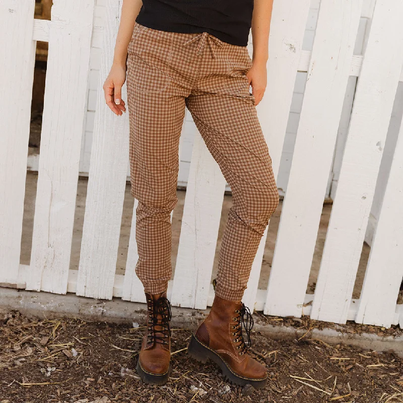 Huge savings on popular clothing styles –  Cinnamon Check Jetsetters