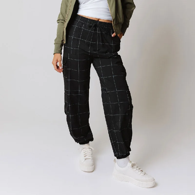 Shop the season’s best styles at discounted prices on men's clothing. Jetsetter Cargo Joggers, Black Windowpane Shop the season’s best styles at discounted prices on men's clothing. Jetsetter Cargo Joggers, Black Windowpane