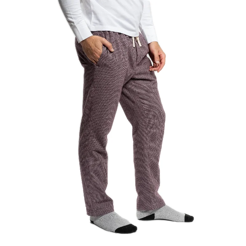 Men’s fashion just got more affordable – shop now! Flannel Pajama Pants - Burgundy Microcheck Men’s fashion just got more affordable – shop now! Flannel Pajama Pants - Burgundy Microcheck