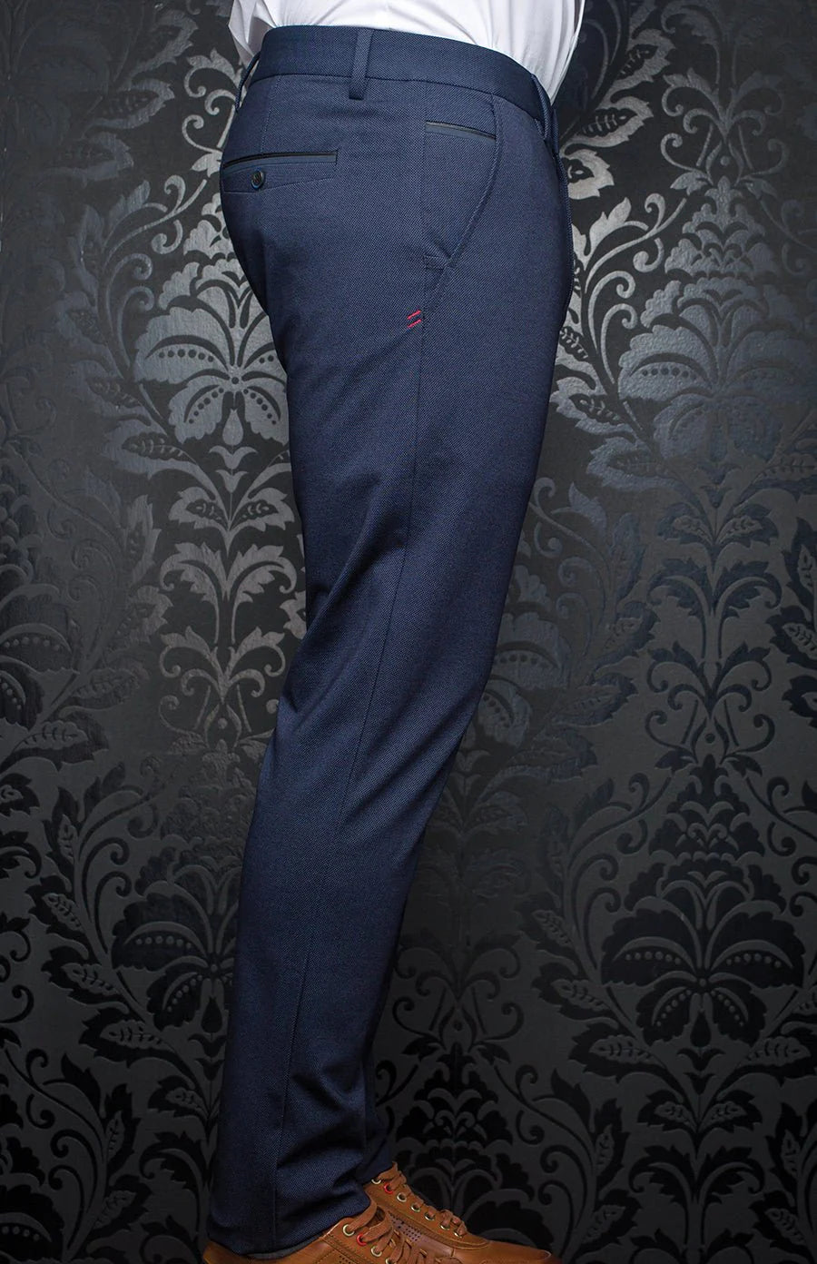 Time to upgrade your wardrobe – shop men’s fashion on sale.  Au Noir Dressy Stretch Pant | Beretta Ryan Navy