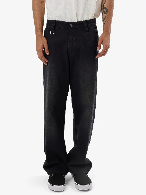 Shop the look you love at prices you’ll love even more! Thrills Union Slacker Work Pant - Washed Black Shop the look you love at prices you’ll love even more! Thrills Union Slacker Work Pant - Washed Black