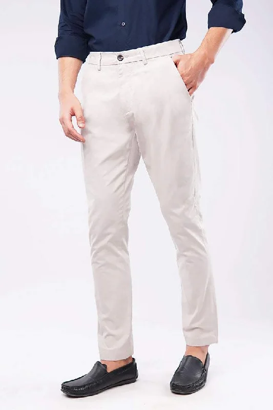 Shop the best clothing sale – Limited-time offer.  Slim Fit Chinos - Ash White