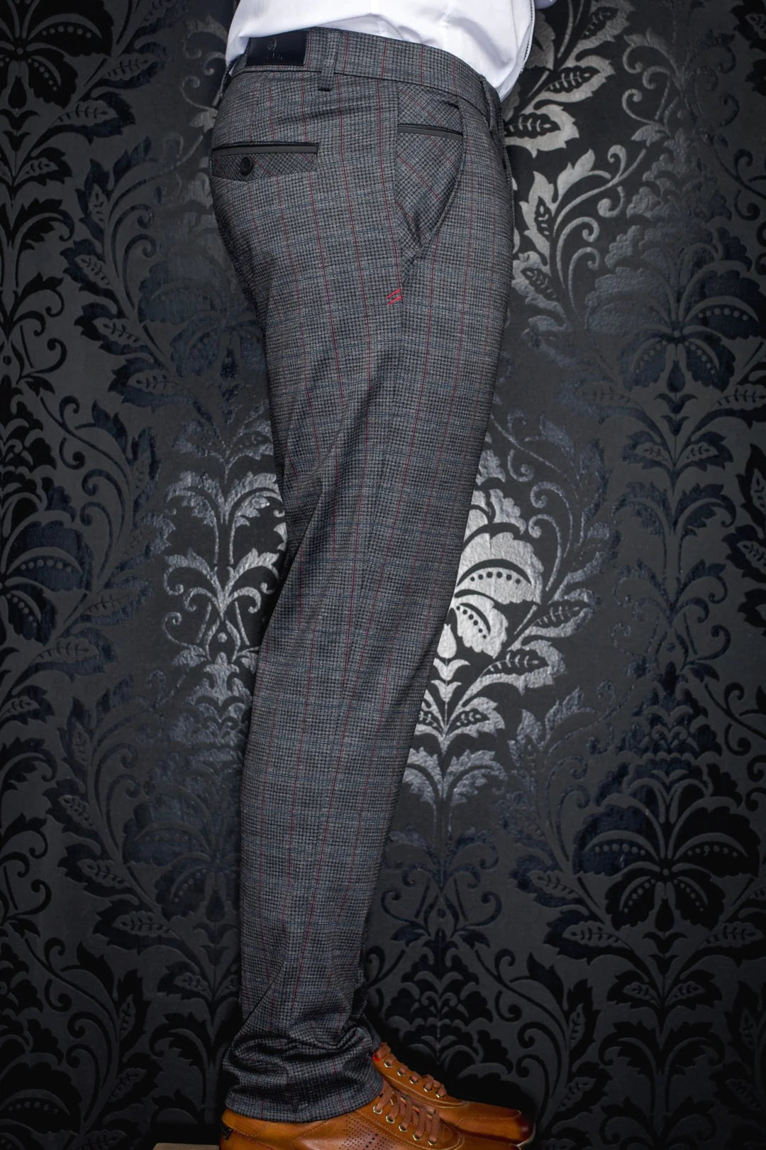 Don’t wait – shop the biggest sale of the season on men’s clothing! Au Noir Dressy Stretch Pant | Beretta Taylor Dark Grey Multi Don’t wait – shop the biggest sale of the season on men’s clothing! Au Noir Dressy Stretch Pant | Beretta Taylor Dark Grey Multi