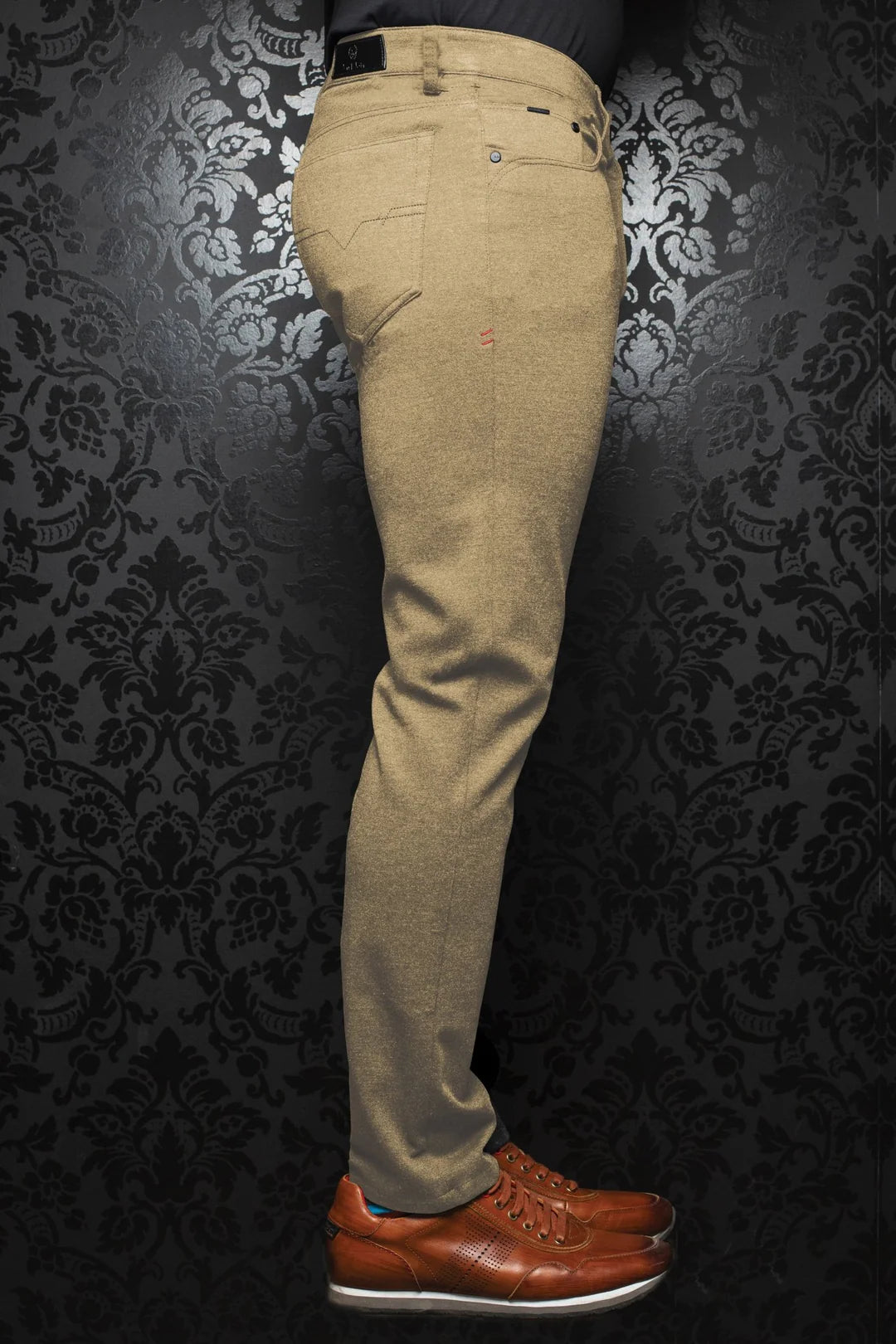 Update your look for less with men’s clothing on sale. Au Noir Dressy Stretch Pant | Winchester Tan Update your look for less with men’s clothing on sale. Au Noir Dressy Stretch Pant | Winchester Tan