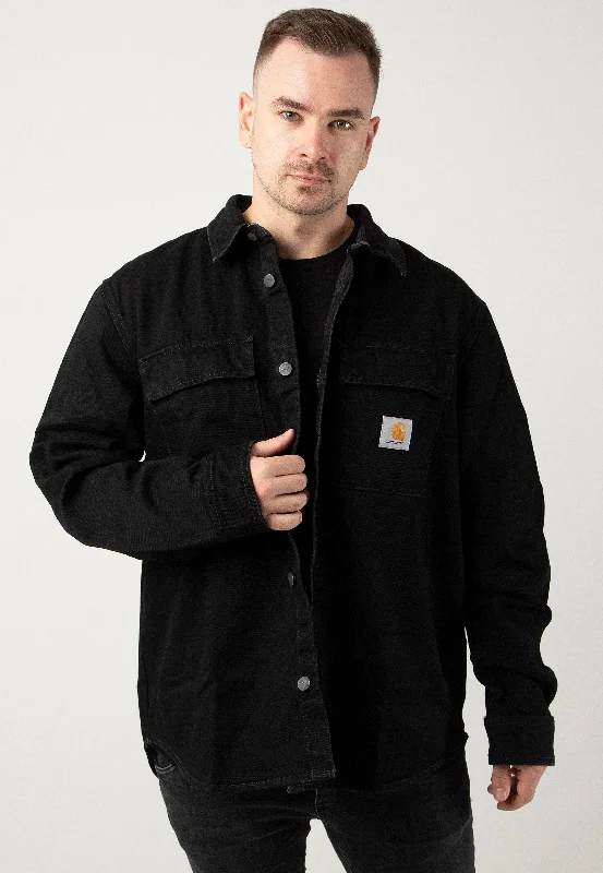 New season, new deals – shop men's clothing now! Carhartt WIP - Manny Rinsed Black - Jacket New season, new deals – shop men's clothing now! Carhartt WIP - Manny Rinsed Black - Jacket
