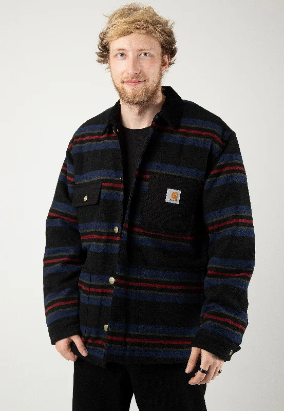 Bundle and save: Shop men’s fashion and enjoy exclusive discounts.  Carhartt WIP - Oregon Starco Stripe/ Black - Jacket