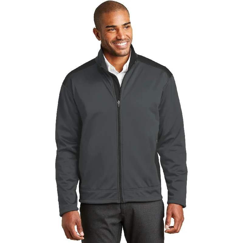 Flash discounts on men’s clothing – Don’t miss out! CLOSEOUT - Port Authority Two-Tone Soft Shell Jacket Flash discounts on men’s clothing – Don’t miss out! CLOSEOUT - Port Authority Two-Tone Soft Shell Jacket