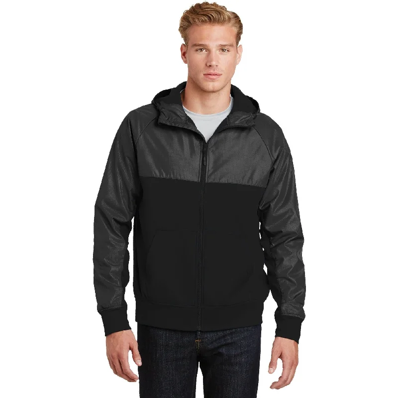 Shop fashion favorites at discounted prices – Limited time offer. CLOSEOUT - Sport-Tek Embossed Hybrid Full-Zip Hooded Jacket Shop fashion favorites at discounted prices – Limited time offer. CLOSEOUT - Sport-Tek Embossed Hybrid Full-Zip Hooded Jacket