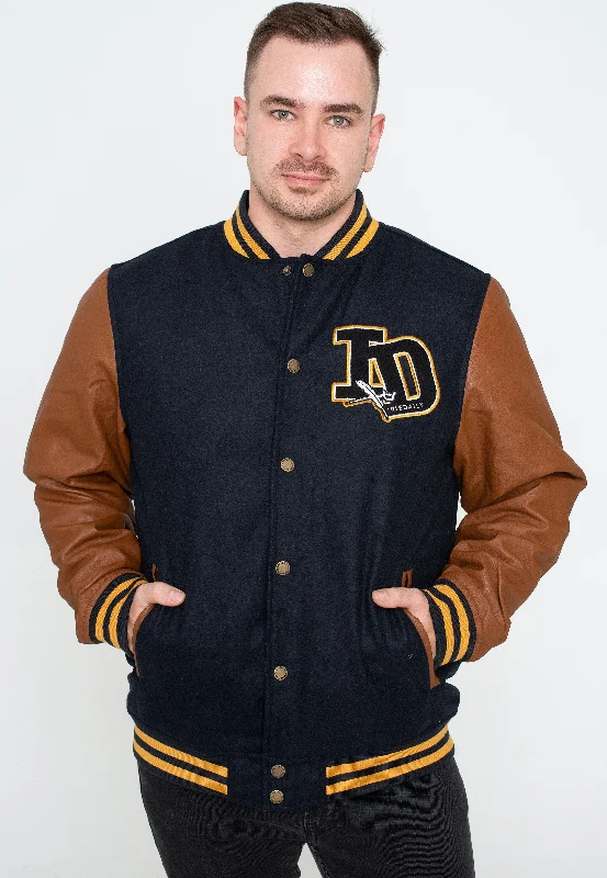 Exclusive online offer: Save 30% on all men's clothing. Iriedaily - ID Varsity Marine - College Jacket Exclusive online offer: Save 30% on all men's clothing. Iriedaily - ID Varsity Marine - College Jacket