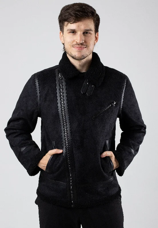 Flash deals on men’s clothing – Grab yours today! Only & Sons - Robyn Fake Suede Aviator Black - Jacket Flash deals on men’s clothing – Grab yours today! Only & Sons - Robyn Fake Suede Aviator Black - Jacket