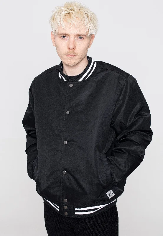 Unbeatable discounts on top-selling apparel – Only available online. Vintage Industries - Chapman Black - College Jacket Unbeatable discounts on top-selling apparel – Only available online. Vintage Industries - Chapman Black - College Jacket