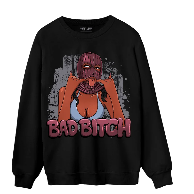 Shop men’s clothing now and enjoy amazing savings. NastyJamz Burgundy 5s Sweatshirt Match Gangster Bad Bitch Shop men’s clothing now and enjoy amazing savings. NastyJamz Burgundy 5s Sweatshirt Match Gangster Bad Bitch