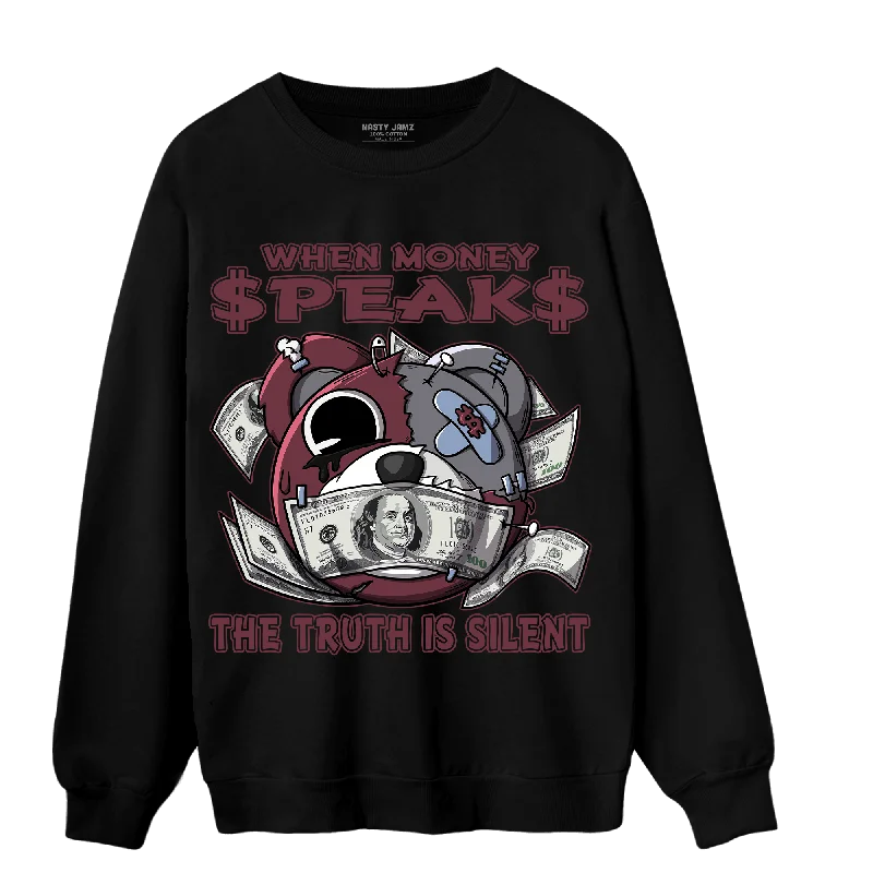 Men’s wardrobe essentials now at unbeatable prices.  NastyJamz Burgundy 5s Sweatshirt Match When Money Speaks Ber