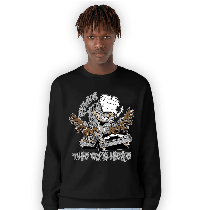 Shop trendy clothing at amazing prices – exclusive deals!  NastyJamz Craft Ivory 3s Sweatshirt Match BER The DJ Here