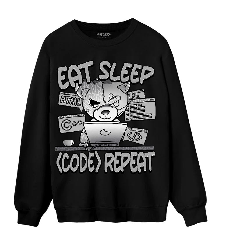 Shop the latest clothing deals – Huge discounts on fashion essentials!  NastyJamz Craft Ivory 3s Sweatshirt Match Eat Sleep Code BER