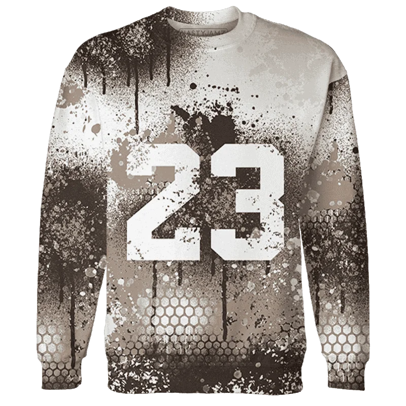 Check out the best prices on men's fashion basics – limited time offer.  NastyJamz Dunk Low Baroque Brown Sweatshirt Match 23 Painted Graffiti