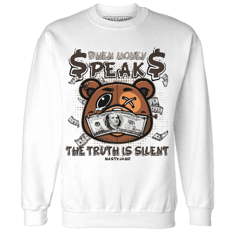 Upgrade your wardrobe with stylish clothing at discounted prices.  NastyJamz Dunk Low Baroque Brown Sweatshirt Match BER Money Speaks Truth Silent