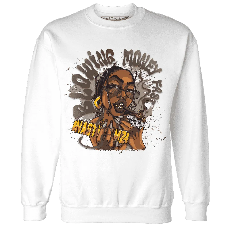 Enjoy exclusive discounts.  NastyJamz Dunk Low Baroque Brown Sweatshirt Match Blowing Money Fast Girl