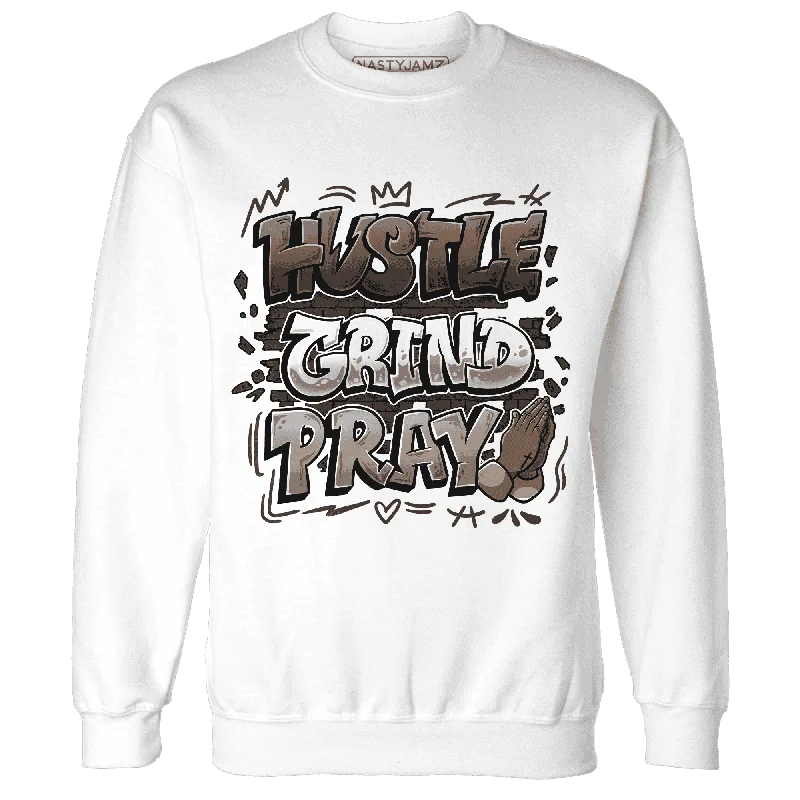 Shop new arrivals in clothing and save –  NastyJamz Dunk Low Baroque Brown Sweatshirt Match Hustle Grind Pray