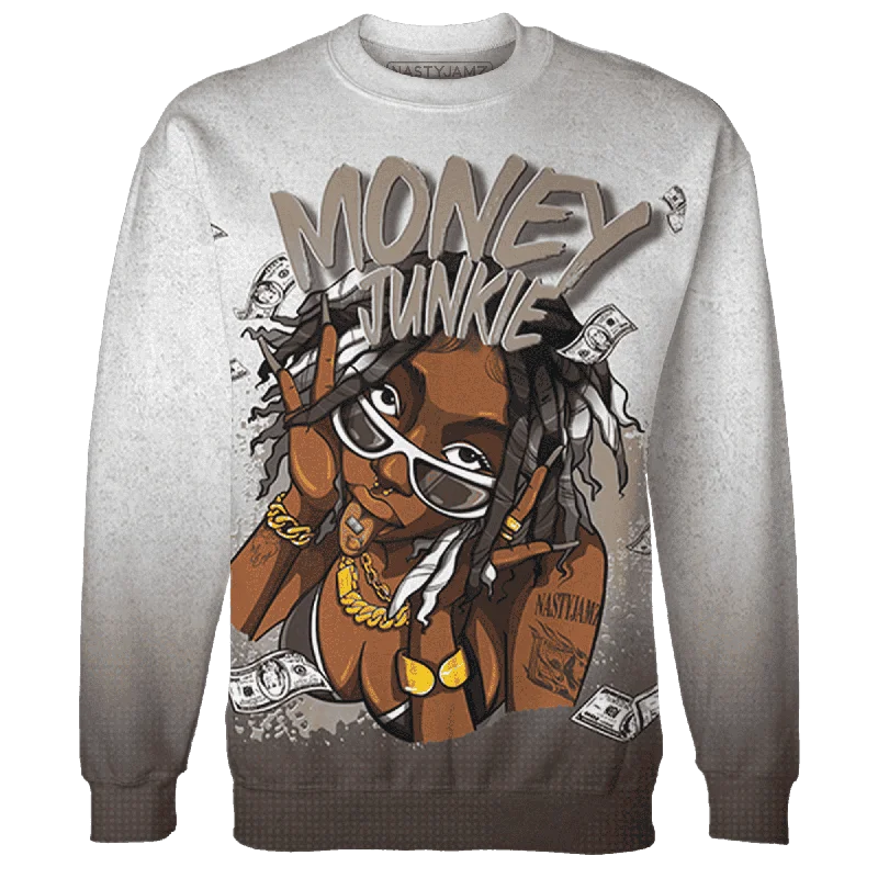 Massive markdowns on clothing items you love – Hurry before they’re gone!  NastyJamz Dunk Low Baroque Brown Sweatshirt Match Money Junkie 3D All-Over Print