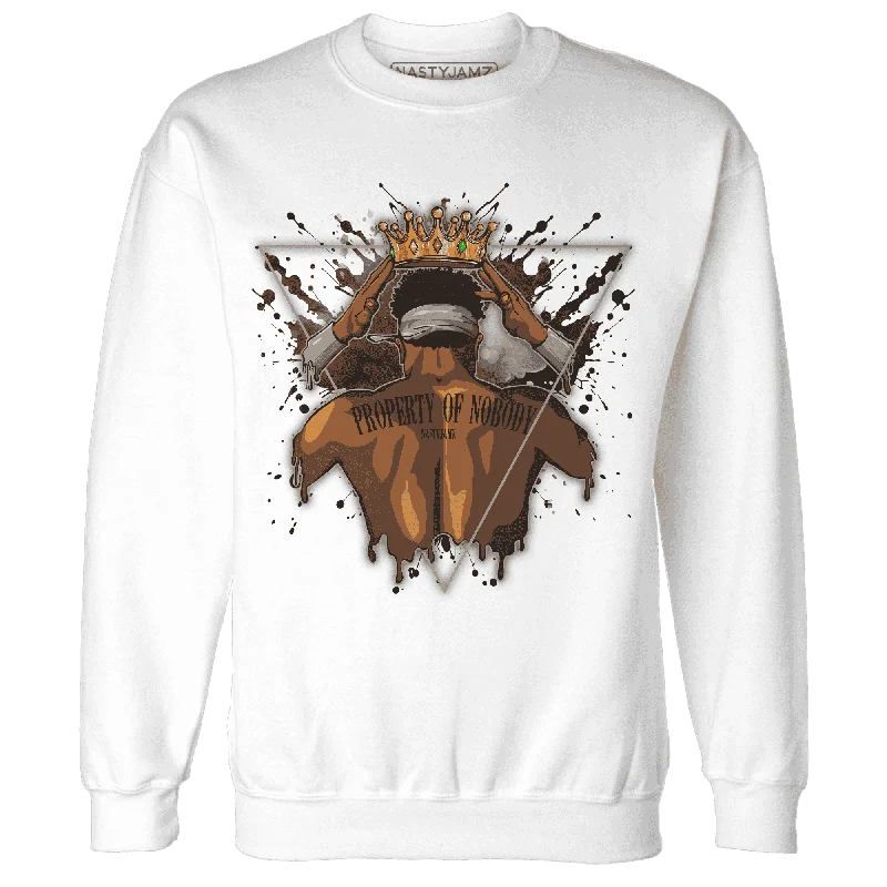 Shop the latest styles in men’s fashion – don’t miss out on these deals!  NastyJamz Dunk Low Baroque Brown Sweatshirt Match Property Of Nobody