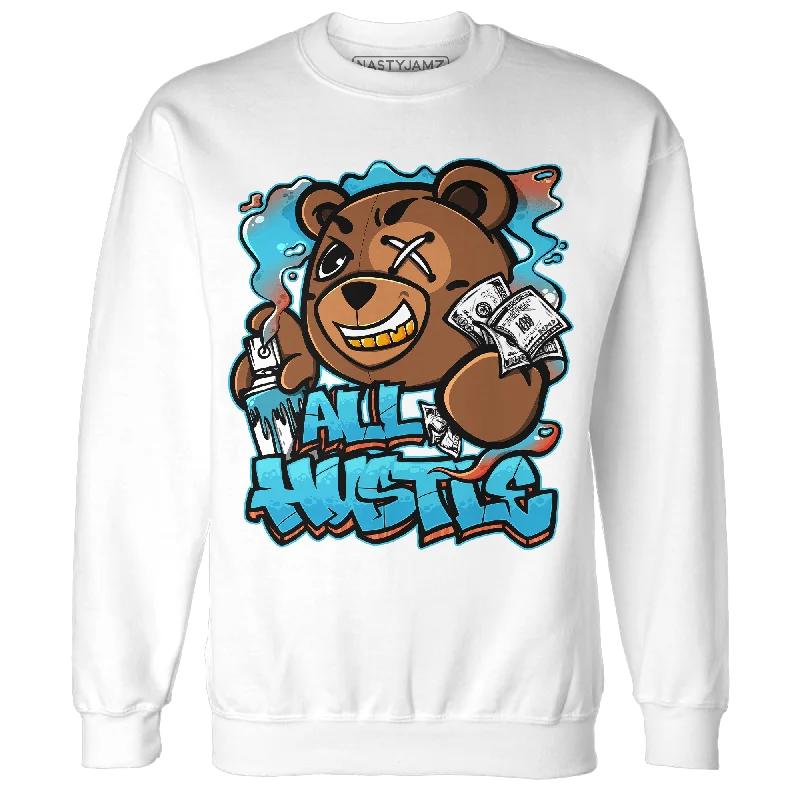 Get 20% off your first order of men’s fashion.  NastyJamz Dunk Low Dolphins Sweatshirt Match BER Hustle All Day