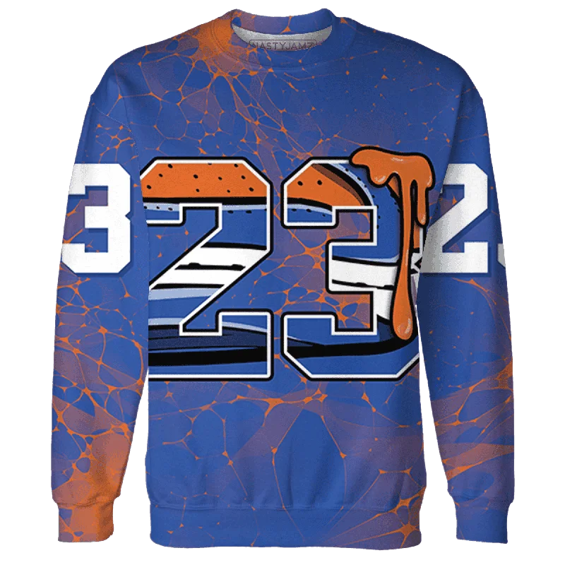 Last chance! Men’s clothing at unbeatable prices.  NastyJamz Dunk Low Knicks Sweatshirt Match 23 Sneaker 3D All-Over Print
