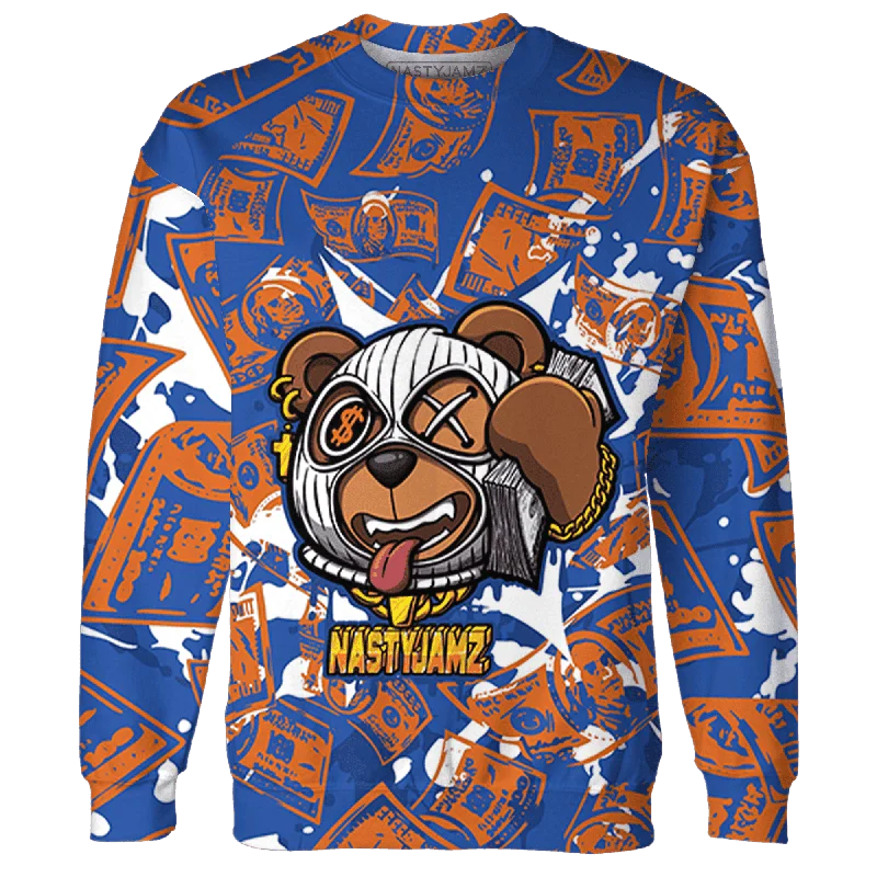 Shop now for affordable fashion – Enjoy free shipping on clothing orders.  NastyJamz Dunk Low Knicks Sweatshirt Match Money Motive BER 3D All-Over Print