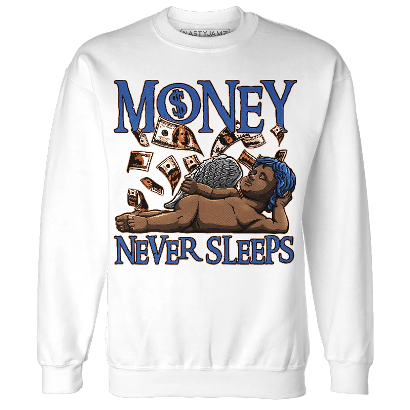 Save big on men’s casual wear – today only!  NastyJamz Dunk Low Knicks Sweatshirt Match Money Never Sleeps