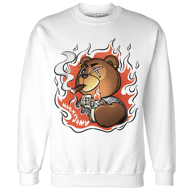 Don’t miss out on men’s fashion sales – shop today and save big!  NastyJamz Georgia Peach 3s Sweatshirt Match BER Burn Fear