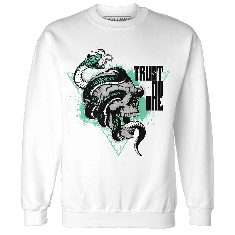 Seasonal sale  NastyJamz High OG Green Glow 1s Sweatshirt Match Dont Trust Any