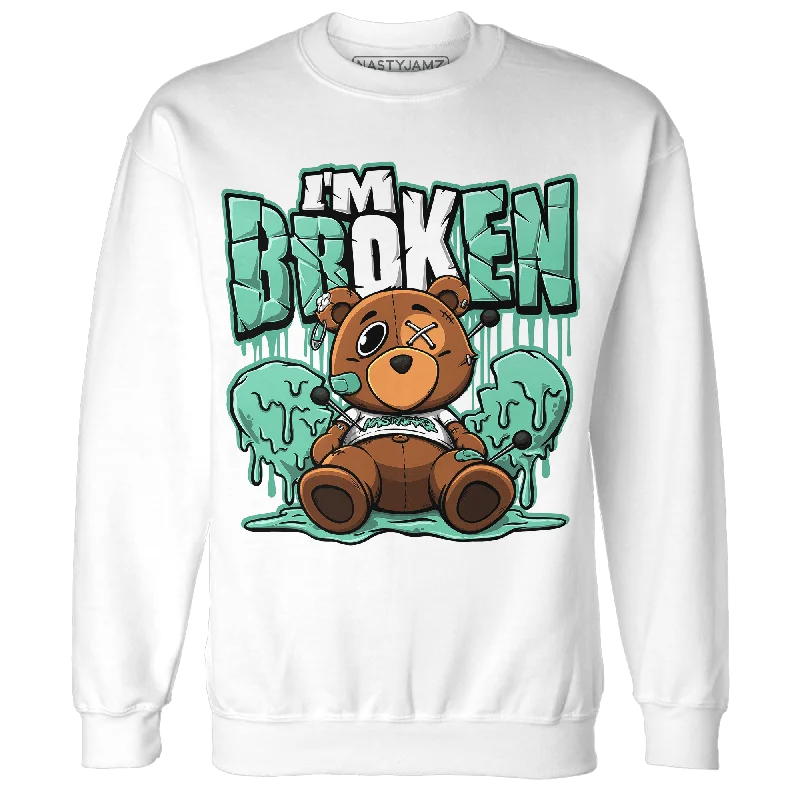 Shop stylish men’s clothing and enjoy amazing discounts.  NastyJamz High OG Green Glow 1s Sweatshirt Match Im Broken BER