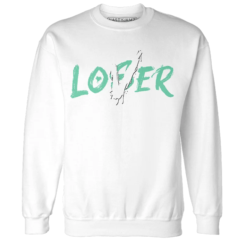 Exclusive offers on the latest clothing styles for men .  NastyJamz High OG Green Glow 1s Sweatshirt Match Loser Lover