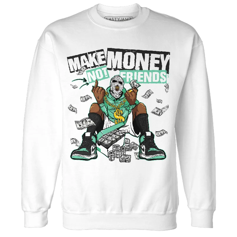 End-of-season clothing sale – Shop now for big savings!  NastyJamz High OG Green Glow 1s Sweatshirt Match Make Money Not Friends
