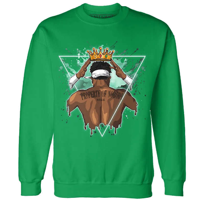Get stylish outfits for every occasion – Shop now and save!  NastyJamz High OG Green Glow 1s Sweatshirt Match Property Of Nobody