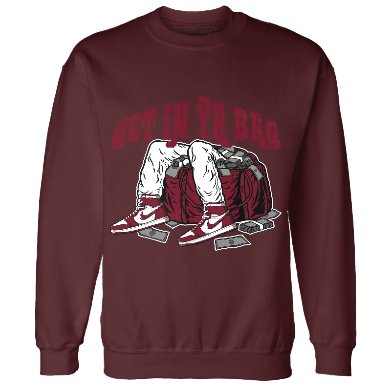 Shop the best clothing brands at amazing prices –   NastyJamz High White Team Red 1s Sweatshirt Match Get In Ya Bag