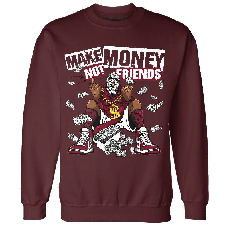 Exclusive clothing deals for  customers – Shop today!  NastyJamz High White Team Red 1s Sweatshirt Match Make Money Not Friends