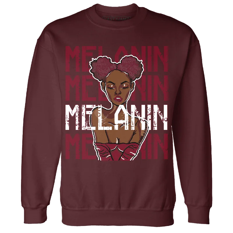 Shop stylish and affordable clothes –   NastyJamz High White Team Red 1s Sweatshirt Match Melanin Girl