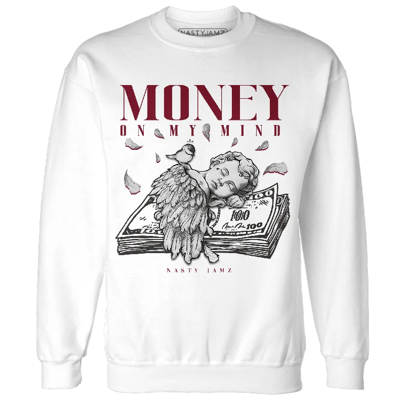 Shop affordable clothing for all occasions –  NastyJamz High White Team Red 1s Sweatshirt Match Money On My Mind Angel