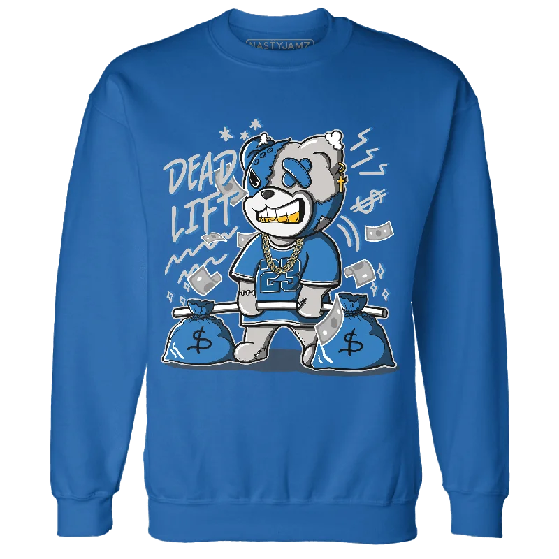 Look your best with exclusive savings on men’s fashion.  NastyJamz Industrial Blue 4s Sweatshirt Match BER 23 Deadlift
