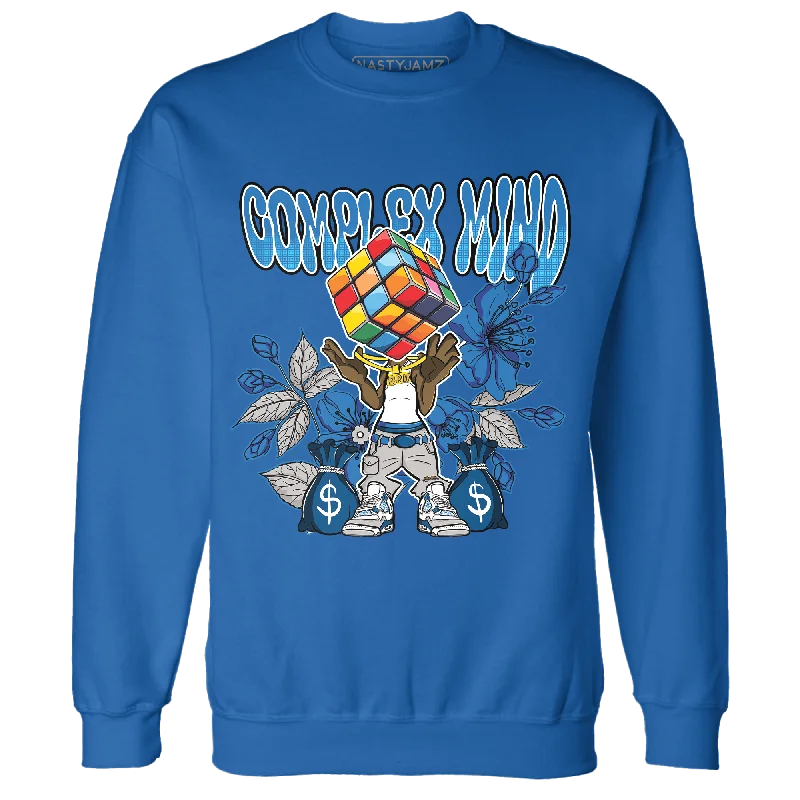 Men’s fashion just got more affordable – shop now!  NastyJamz Industrial Blue 4s Sweatshirt Match Complex Mind