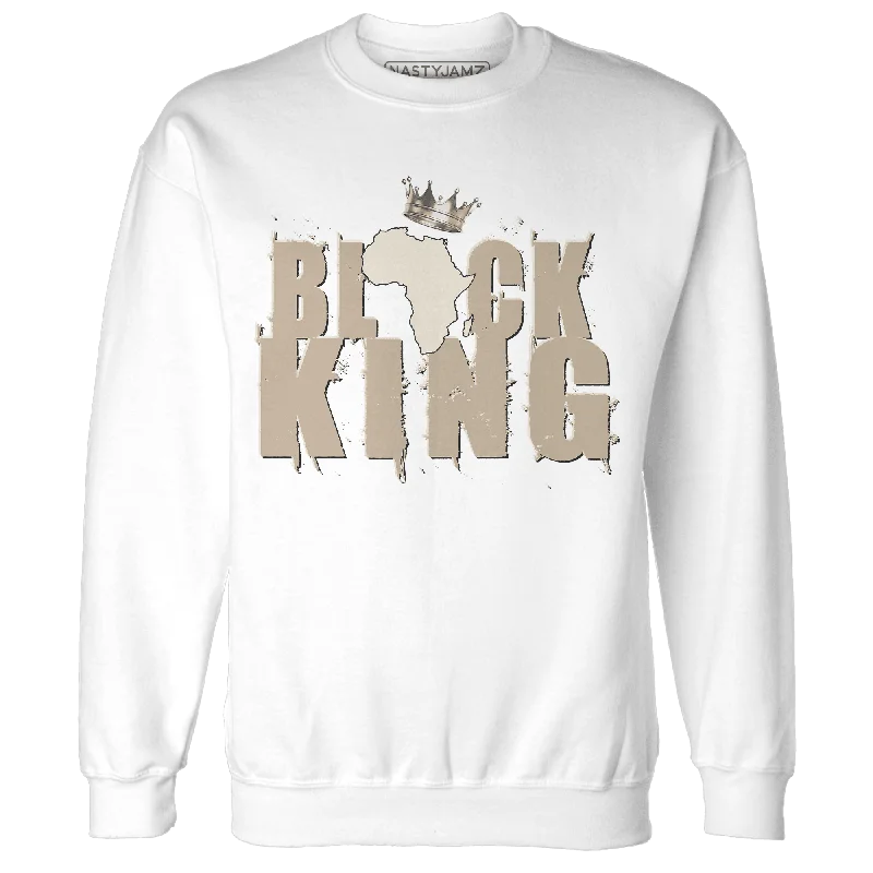 Don’t miss these deals – men’s fashion essentials for less.  NastyJamz Latte 1s Sweatshirt Match Black King Crown