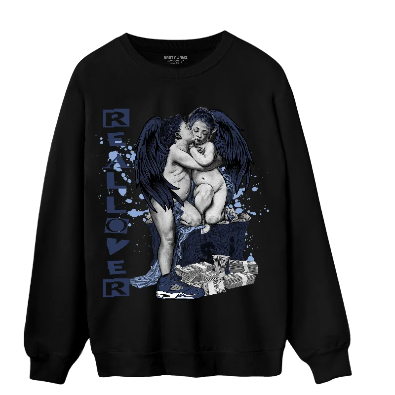 Massive discounts on all clothing items – Shop now for the best prices.  NastyJamz Midnight Navy 5s Sweatshirt Match Real Lover Angel