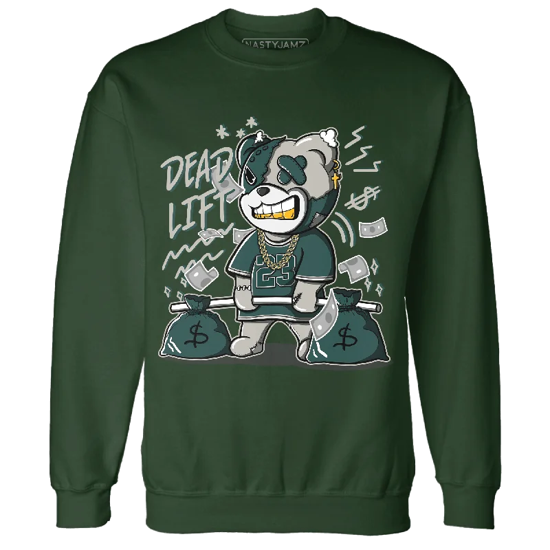 Shop the best in men’s fashion for less – limited-time sale!  NastyJamz Oxidized Green 4s Sweatshirt Match BER 23 Deadlift
