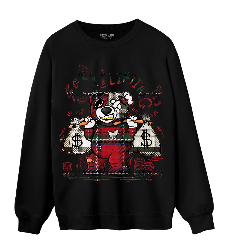 Shop the best  fashion at prices you can’t beat.  NastyJamz Plaid 5s Sweatshirt Match Money Lifting BER