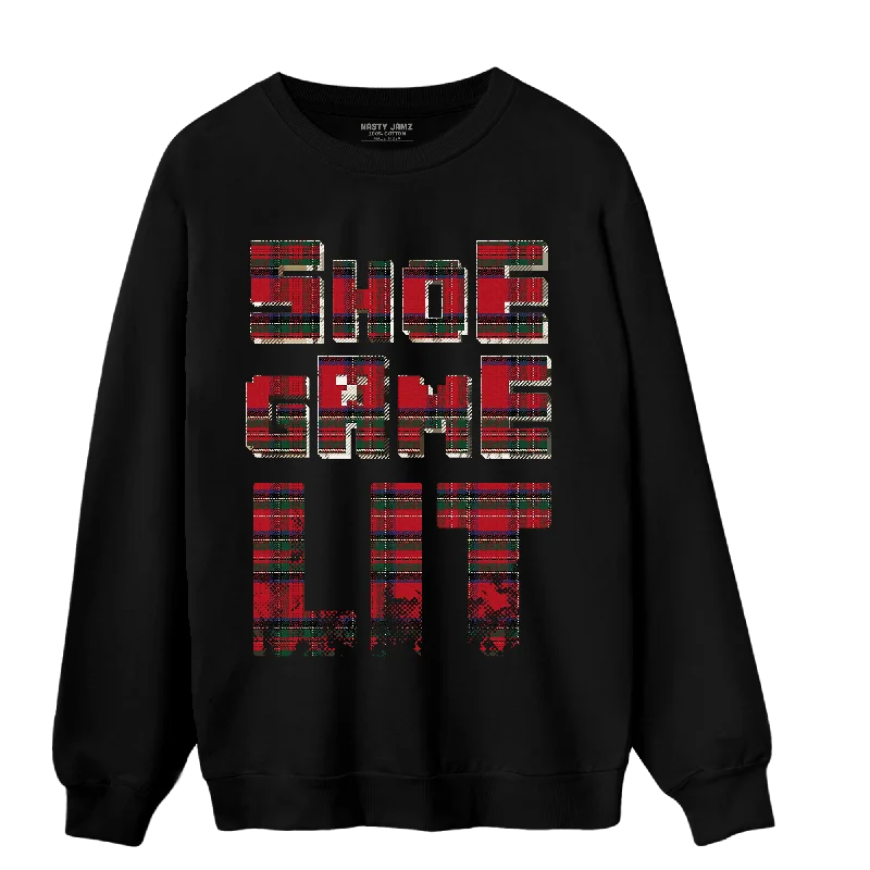 Upgrade your look with stylish, affordable men’s clothing.  NastyJamz Plaid 5s Sweatshirt Match Shoe Game Lit