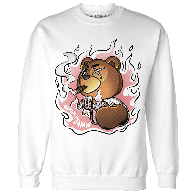 Limited-time offer!  NastyJamz Red Stardust 3s Sweatshirt Match BER Burn Fear